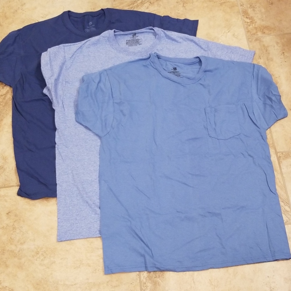 Hanes pocket tee